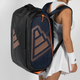 Adidas ProTour 2026 Varustelaukku - Blue/Bronze - 70 L
